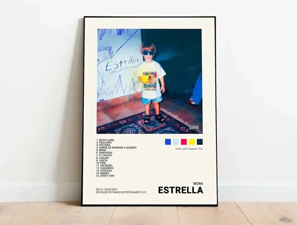 Plakat Quevedo - rap i muzyka Wzór 1