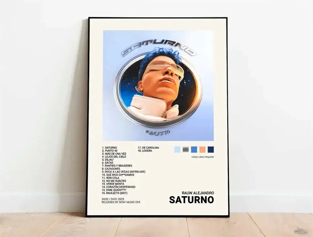 Plakat Quevedo – rap i muzyka Wzór 11