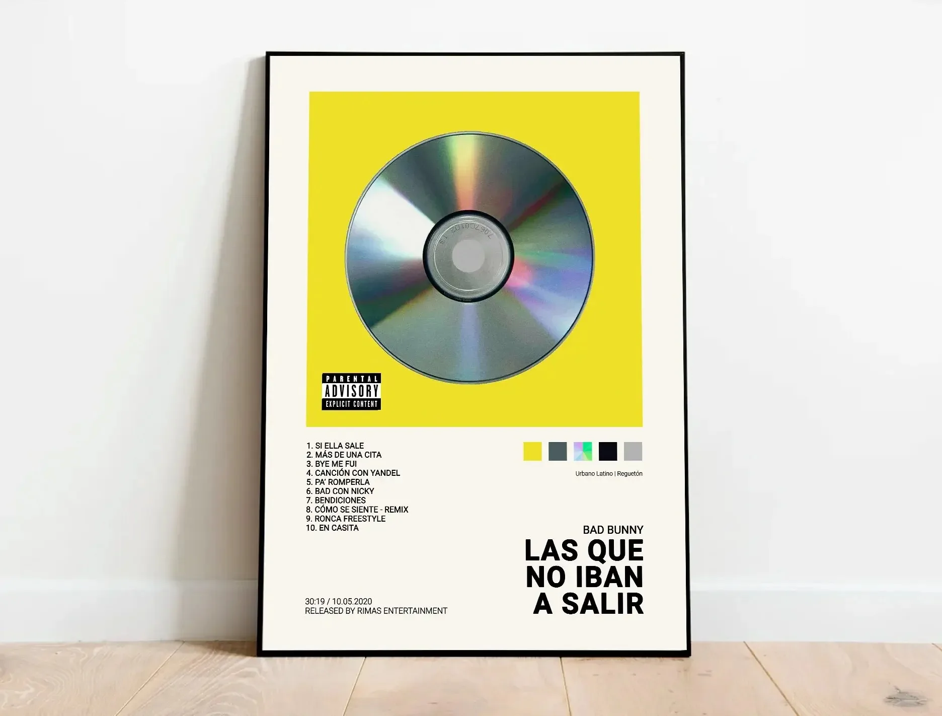 Plakat Quevedo - rap i muzyka Wzór 5