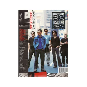Plakat Radiohead - vintage grafika muzyczna na ścianę Wzór 1