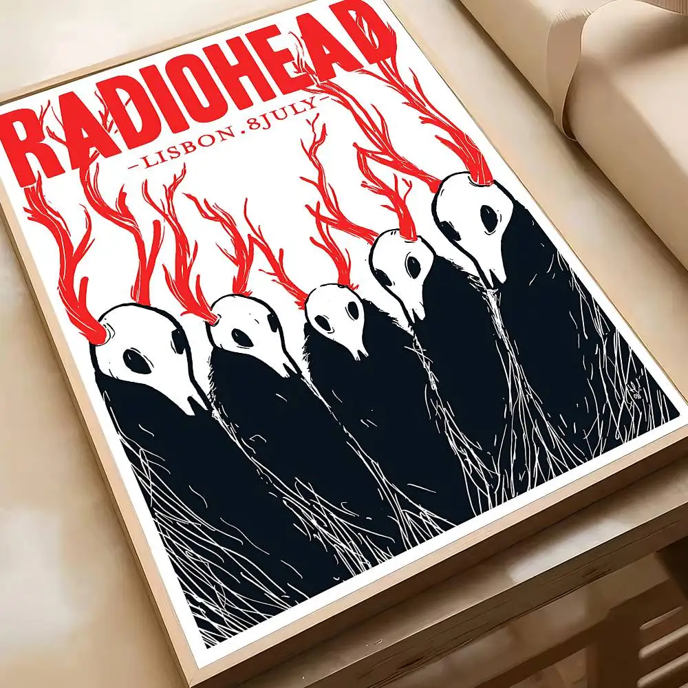 Plakat Radiohead - vintage rock No frame 10