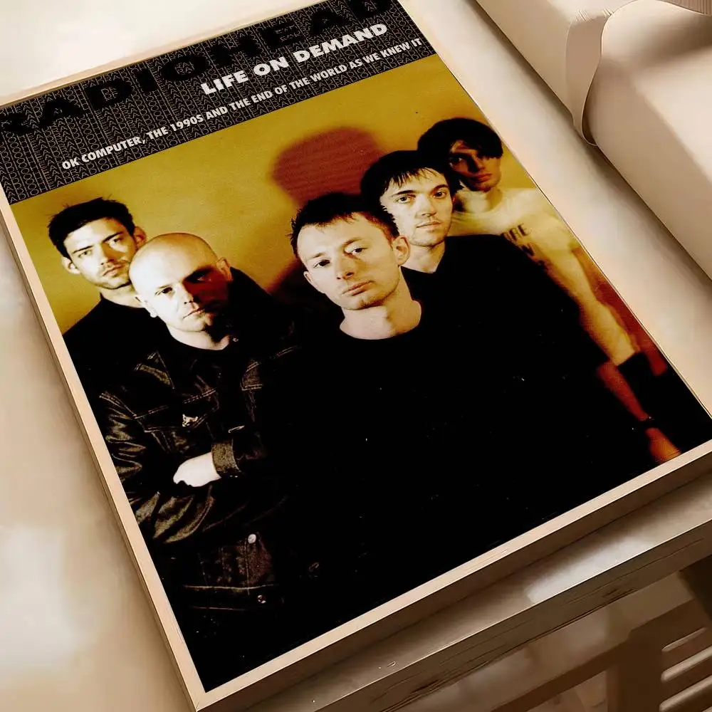 Plakat Radiohead – vintage rock No frame 11