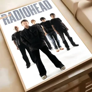 Plakat Radiohead - vintage rock No frame 12