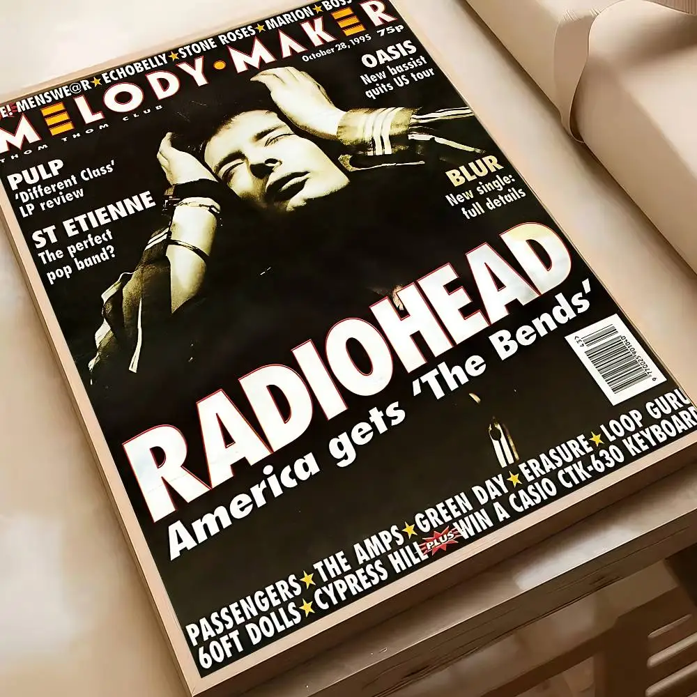 Plakat Radiohead - vintage rock No frame 14