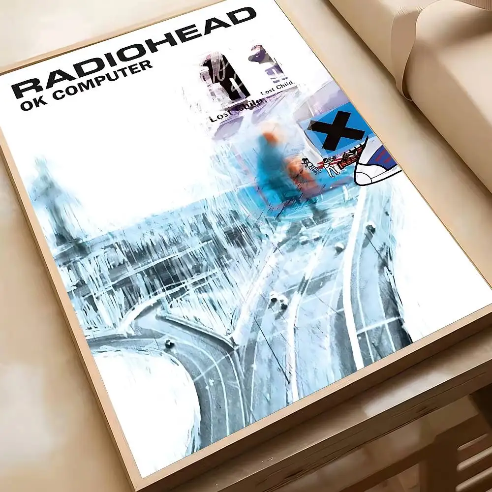 Plakat Radiohead – vintage rock No frame 2