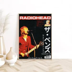 Plakat Radiohead vintage Black1