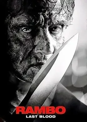 Plakat Rambo First Blood - kultowy film akcji Wzór 2