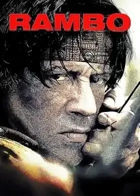 Plakat Rambo First Blood - kultowy film akcji Wzór 6