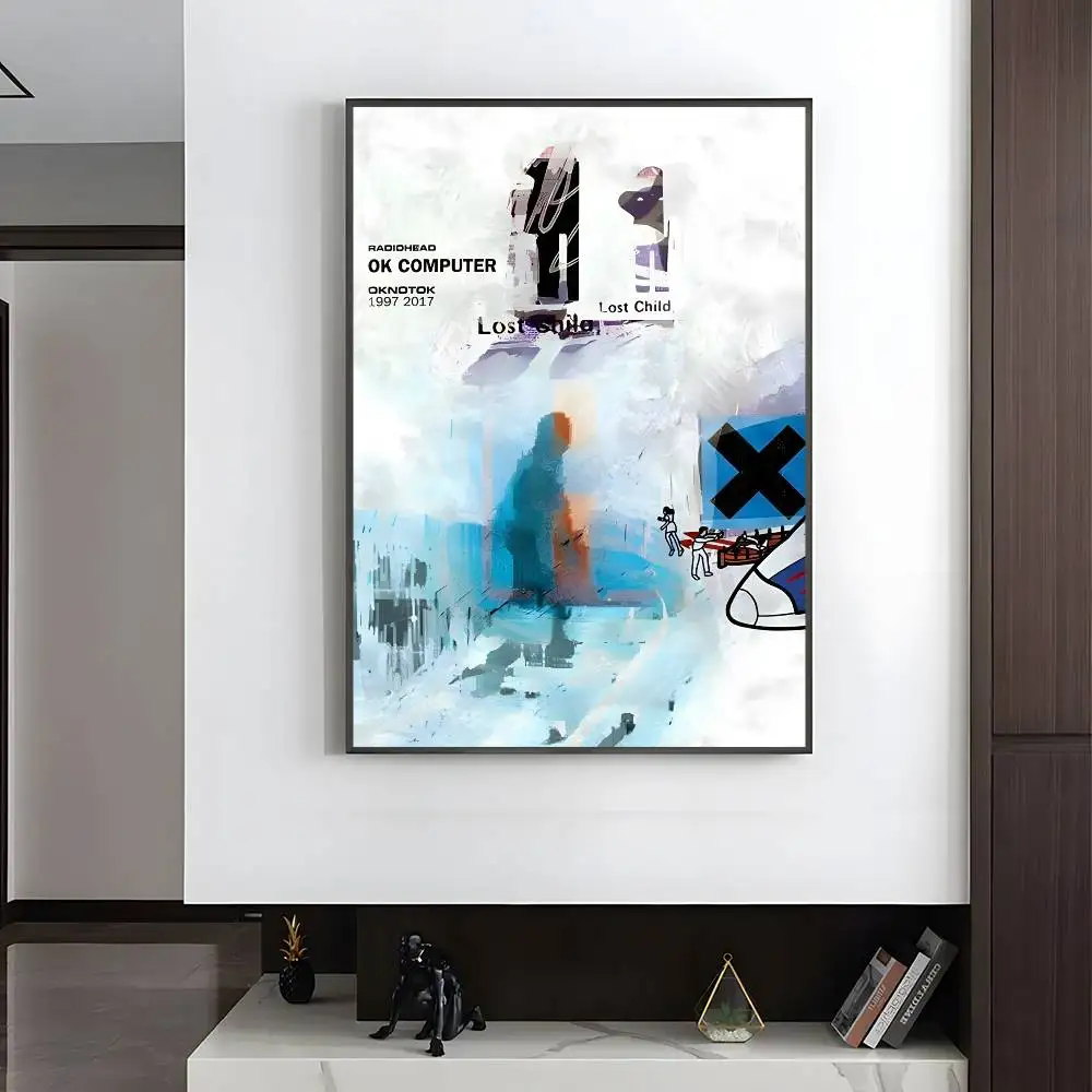 Plakat okładki albumów rap retro Wzór 3