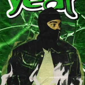 Plakat rapera Yeat Wzór 1