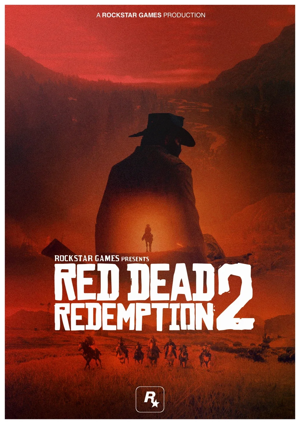 Plakat Red Dead Redemption 2 Wzór 12