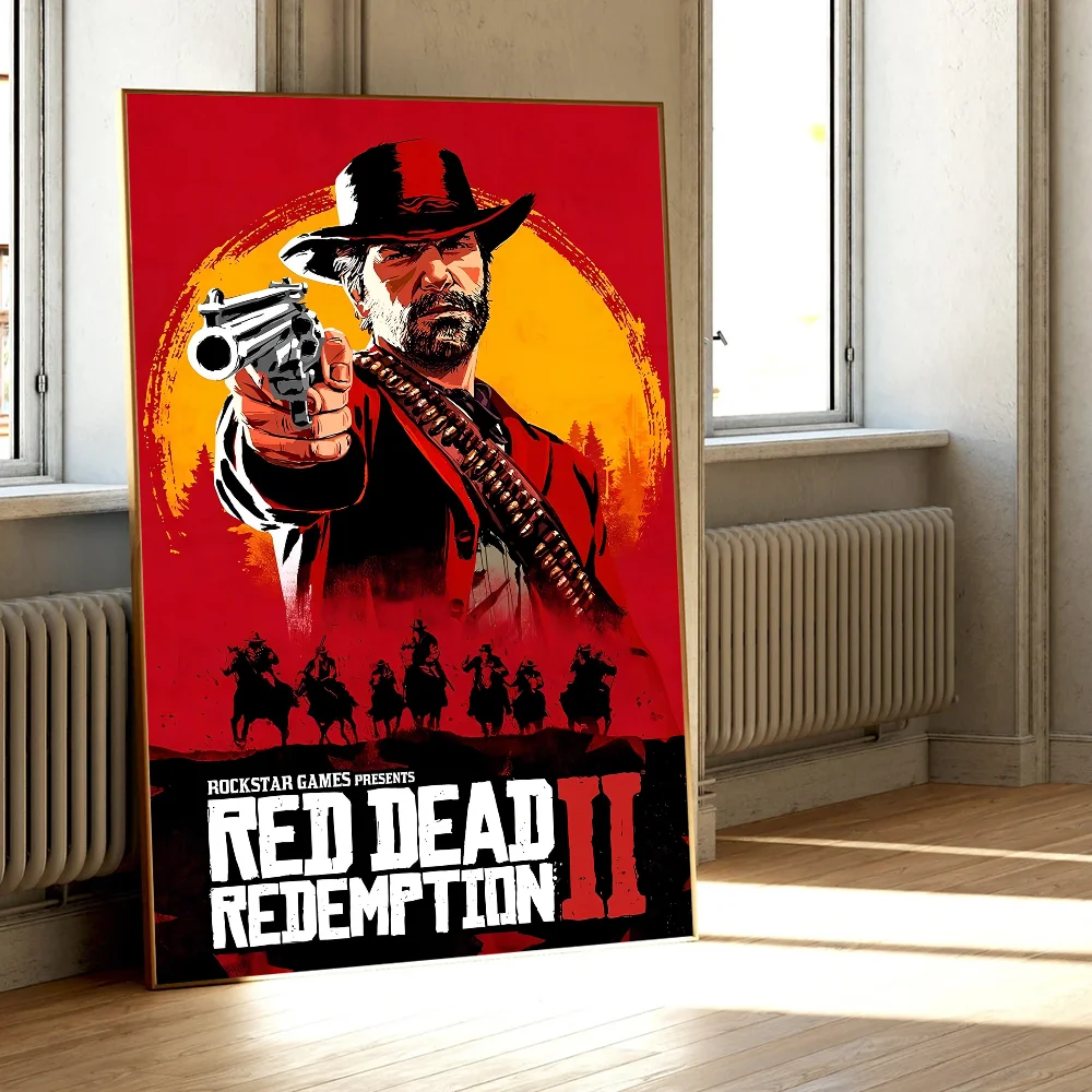 Red Dead Redemption 2 - plakat z gry Wzór 1