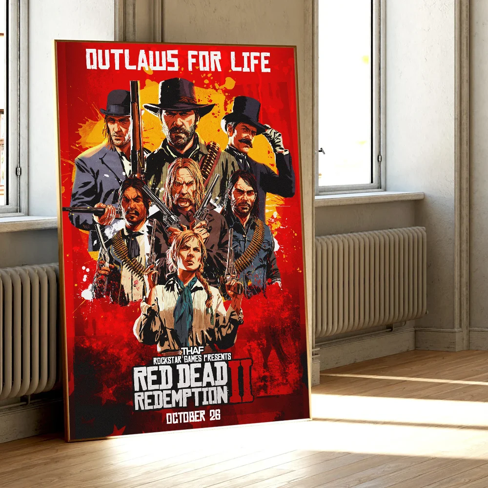 Red Dead Redemption 2 - plakat z gry Wzór 7
