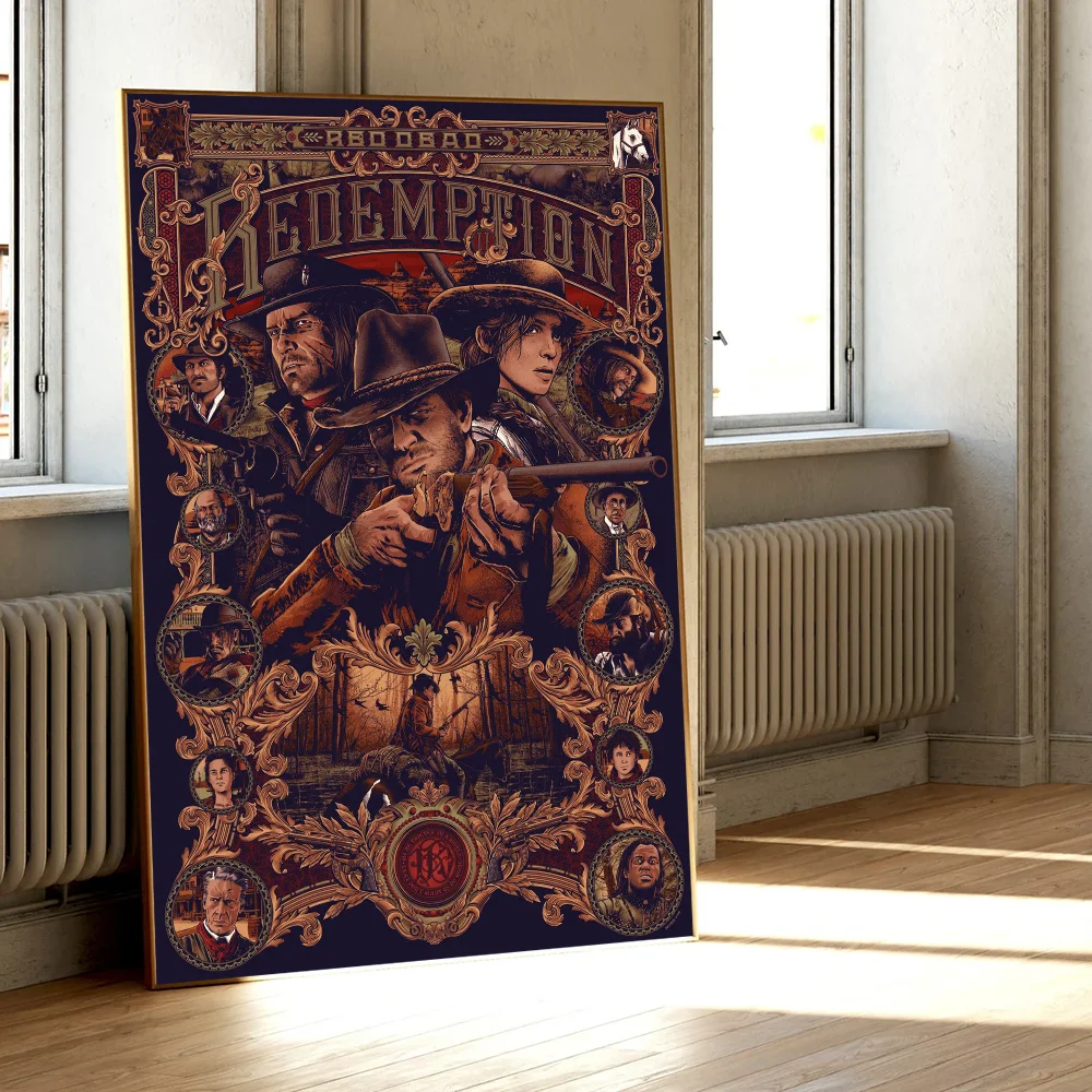 Red Dead Redemption 2 - plakat z gry Wzór 8