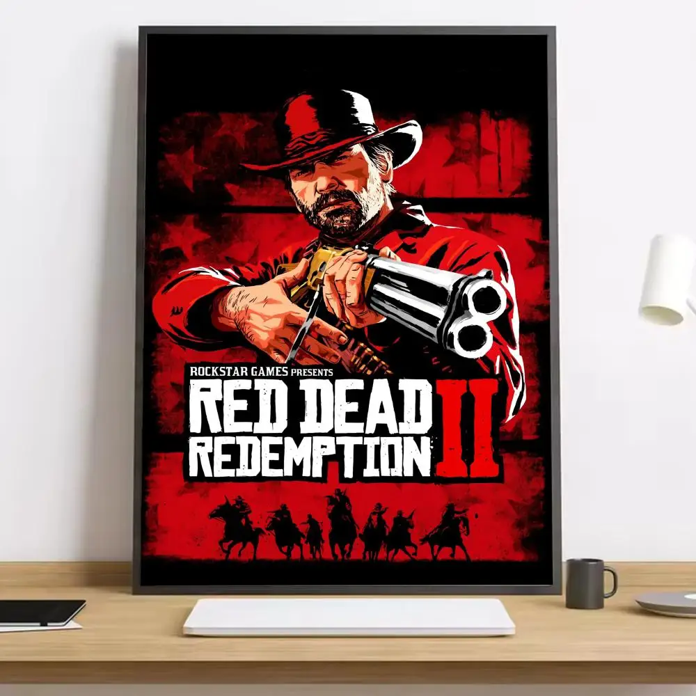 Plakat z gry Red Dead Redemption 2 Black1