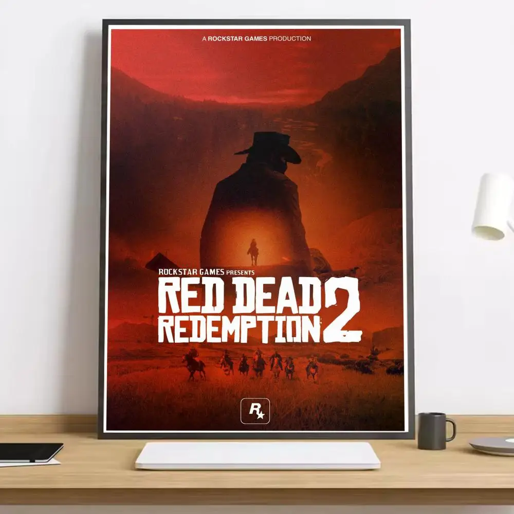 Plakat z gry Red Dead Redemption 2 Black4