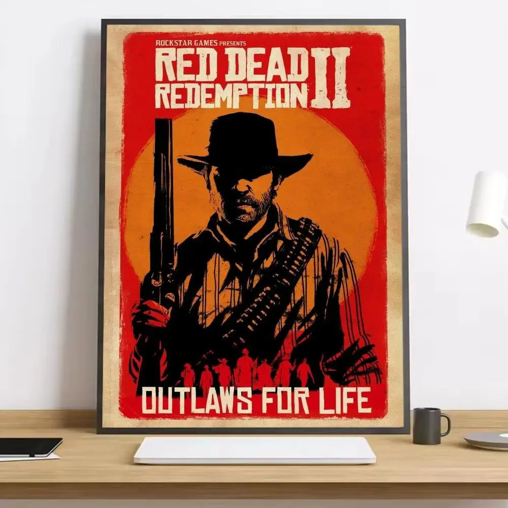 Plakat z gry Red Dead Redemption 2 Black6