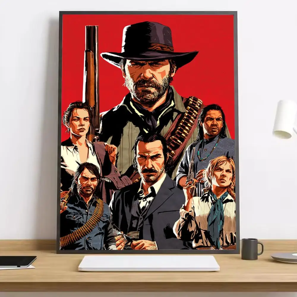 Plakat z gry Red Dead Redemption 2 Black7