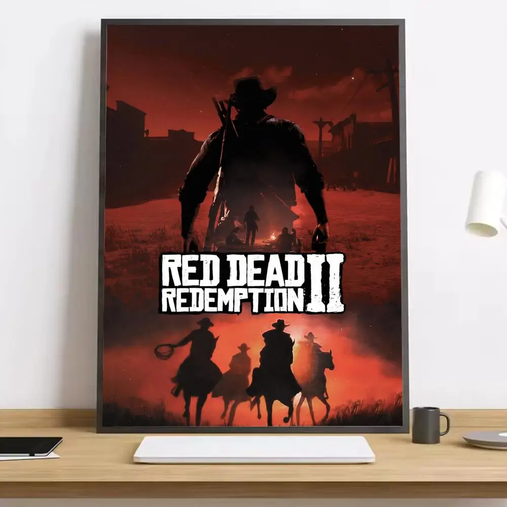 Plakat z gry Red Dead Redemption 2 Black8