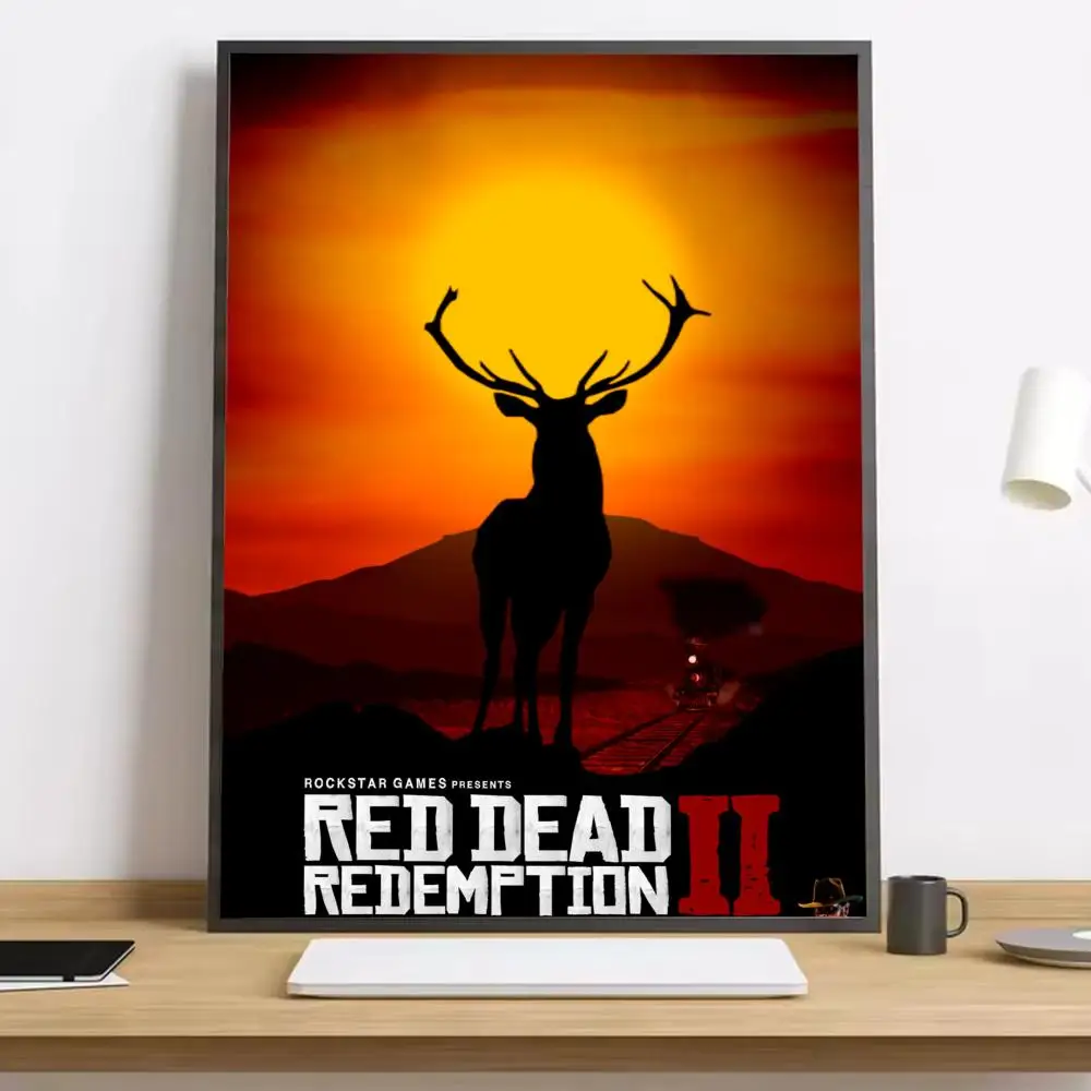 Plakat z gry Red Dead Redemption 2 Black9