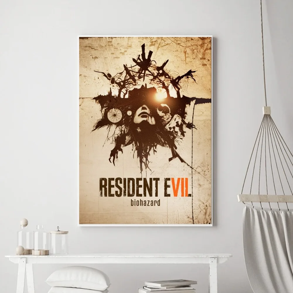 Plakat Resident Evil 8 Village Wzór 2