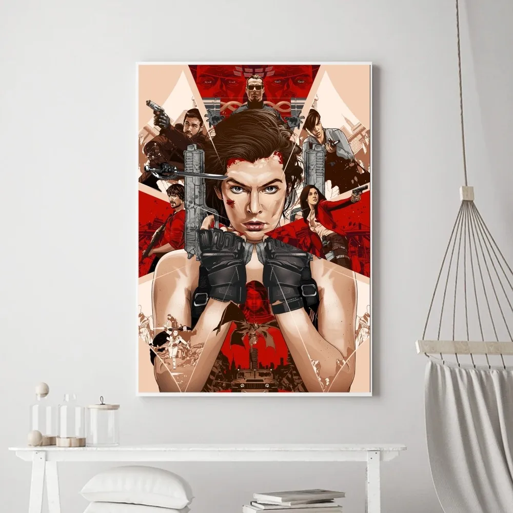 Plakat Resident Evil 8 Village Wzór 4