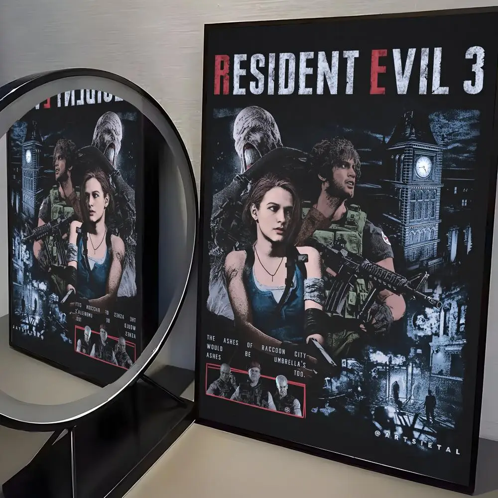Plakat Resident Evil Black14