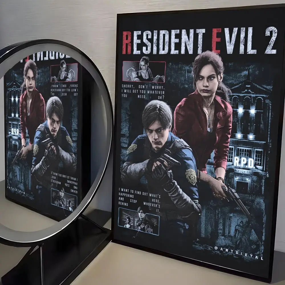 Plakat Resident Evil Black15