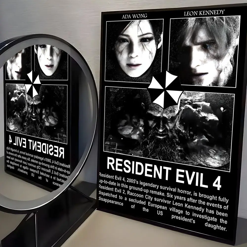 Plakat Resident Evil Black4