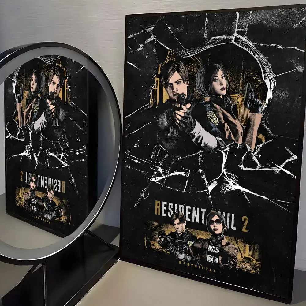 Plakat Resident Evil Black8