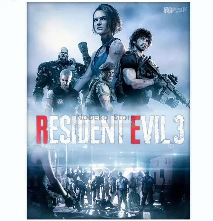 Plakat Resident Evil - gra wideo Wzór 5