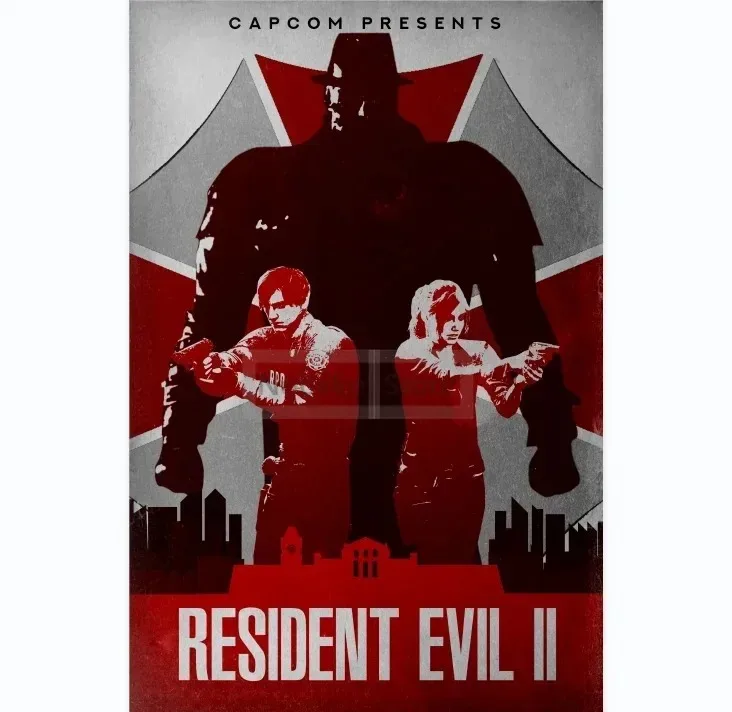 Plakat Resident Evil - gra wideo Wzór 6
