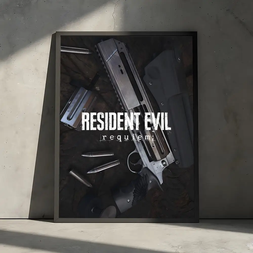 Plakat Resident Evil Requiem Black15
