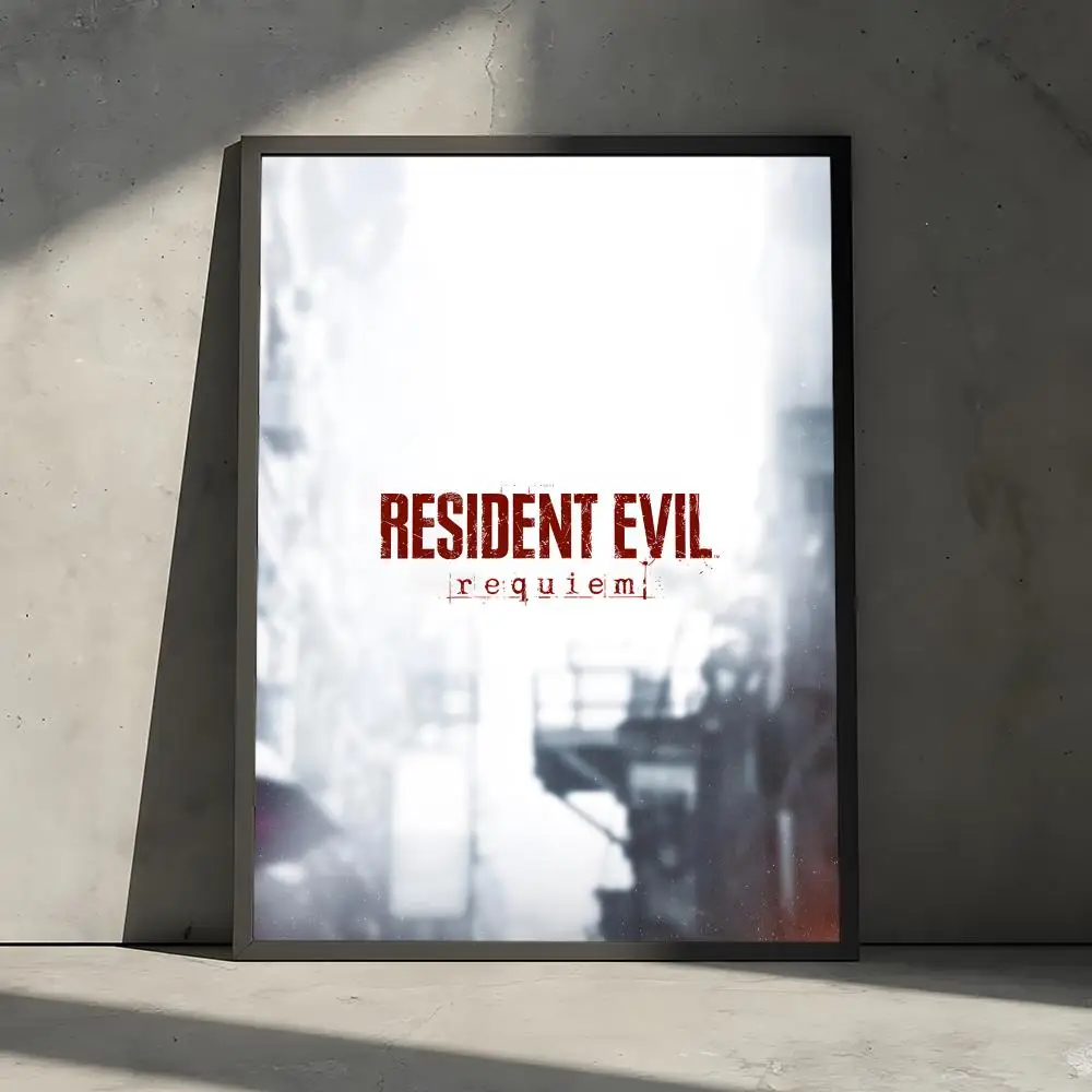 Plakat Resident Evil Requiem Black16