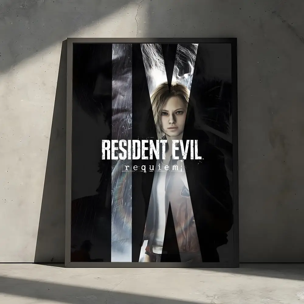 Plakat Resident Evil Requiem Black17