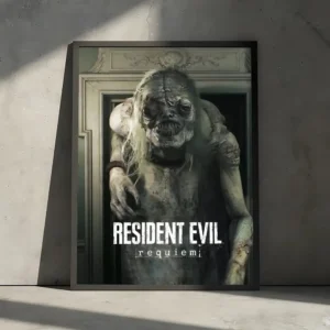 Plakat Resident Evil Requiem Black18