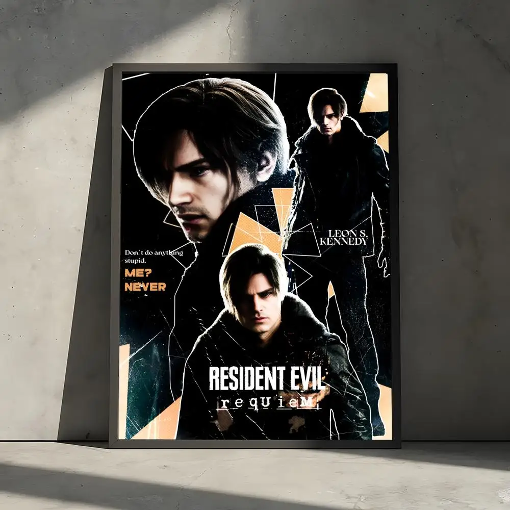 Plakat Resident Evil Requiem Black20