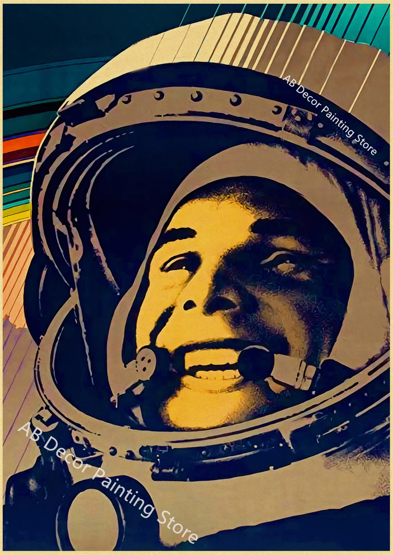 Plakat retro w stylu radzieckim CCCP Oliwkowy brąz