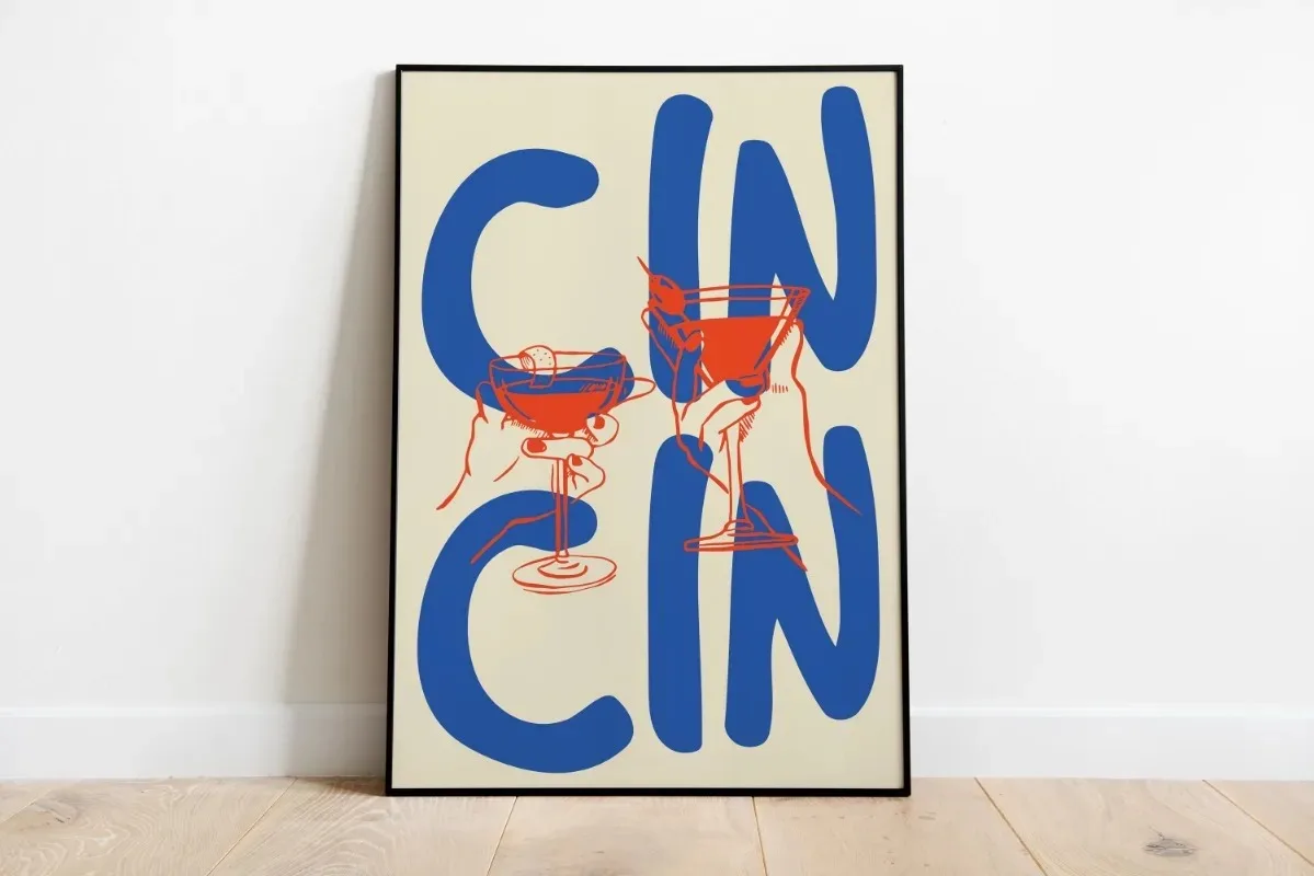 Retro plakat kulinarny do kuchni Wzór 4