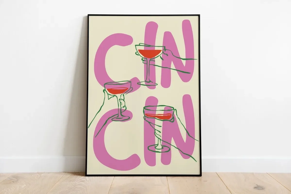 Retro plakat kulinarny do kuchni Wzór 9