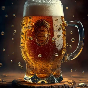 Plakat retro piwo i alkohol do baru Wzór 1