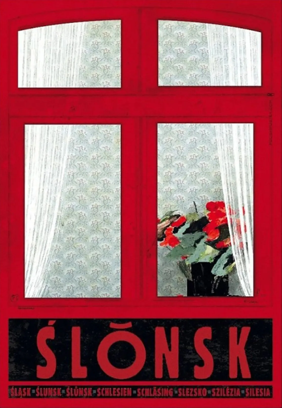 Plakat retro - polskie regiony Wzór 1