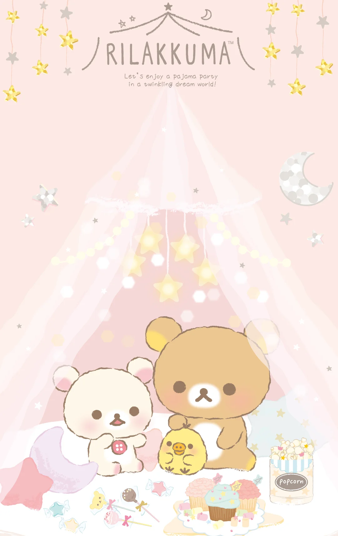 Plakat z misiem Rilakkuma Wzór 1