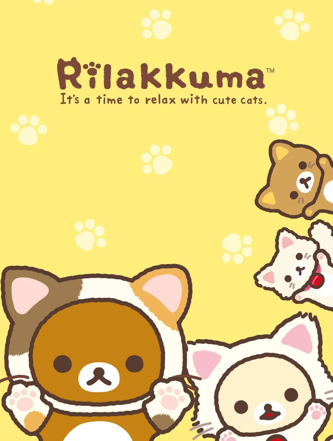 Plakat z misiem Rilakkuma Wzór 11