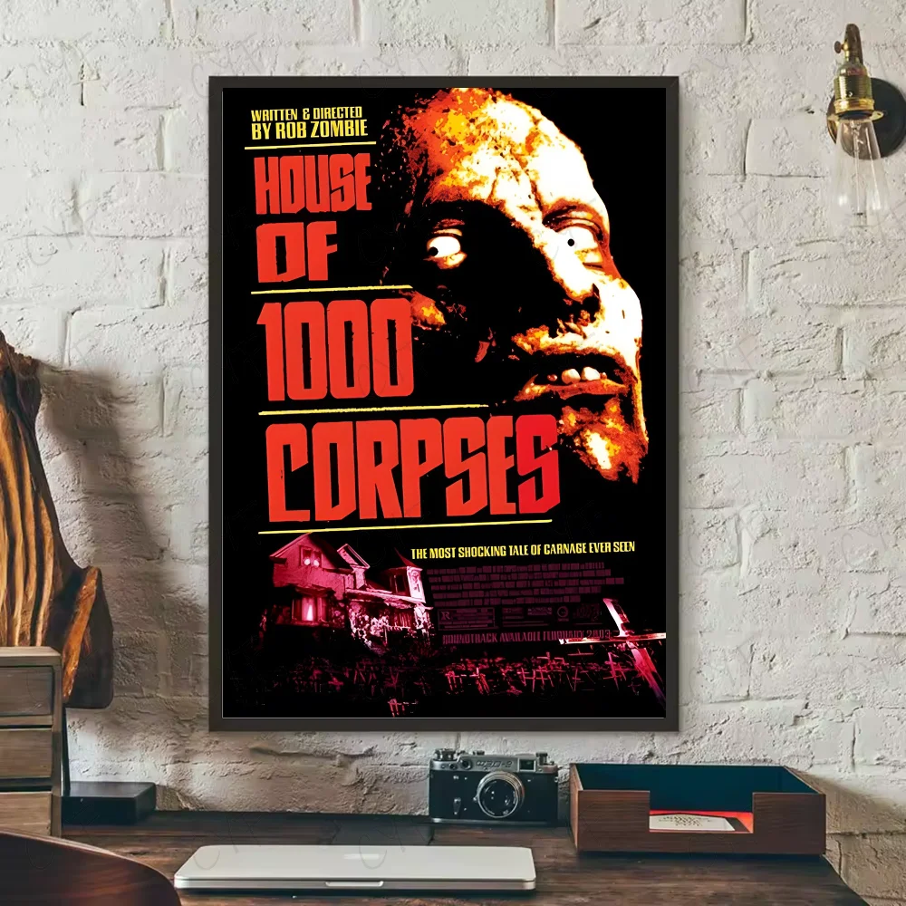 Plakat Rob Zombie - muzyka rockowa Różowy