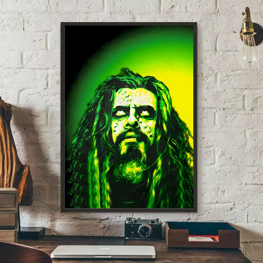 Plakat Rob Zombie - muzyka rockowa Złoto