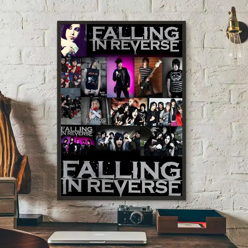 Plakat retro - okładka kultowego albumu rockowego Czarny5