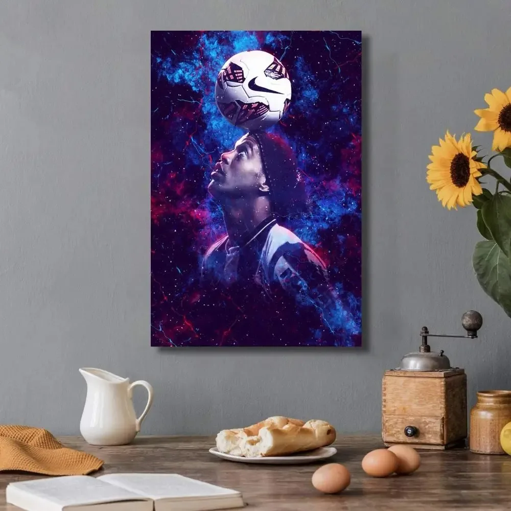 Plakat Ronaldinho - piłka nożna Wzór 3