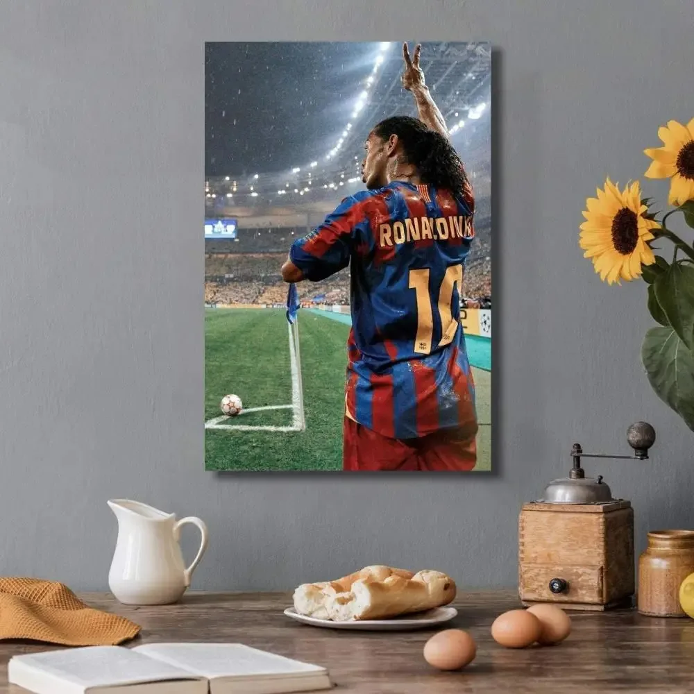 Plakat Ronaldinho - piłka nożna Wzór 5