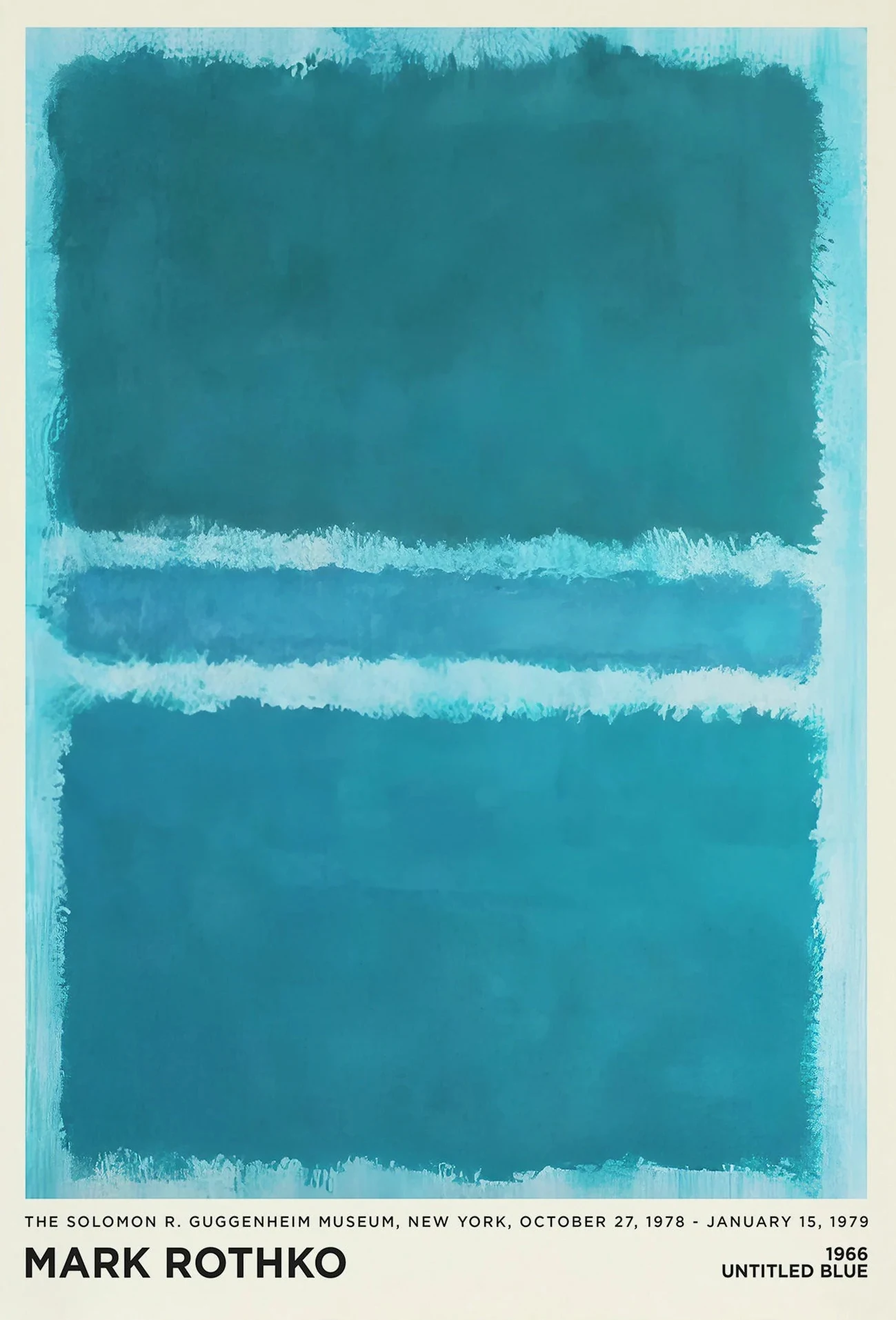 Plakat Rothko - minimalistyczna abstrakcja By 1